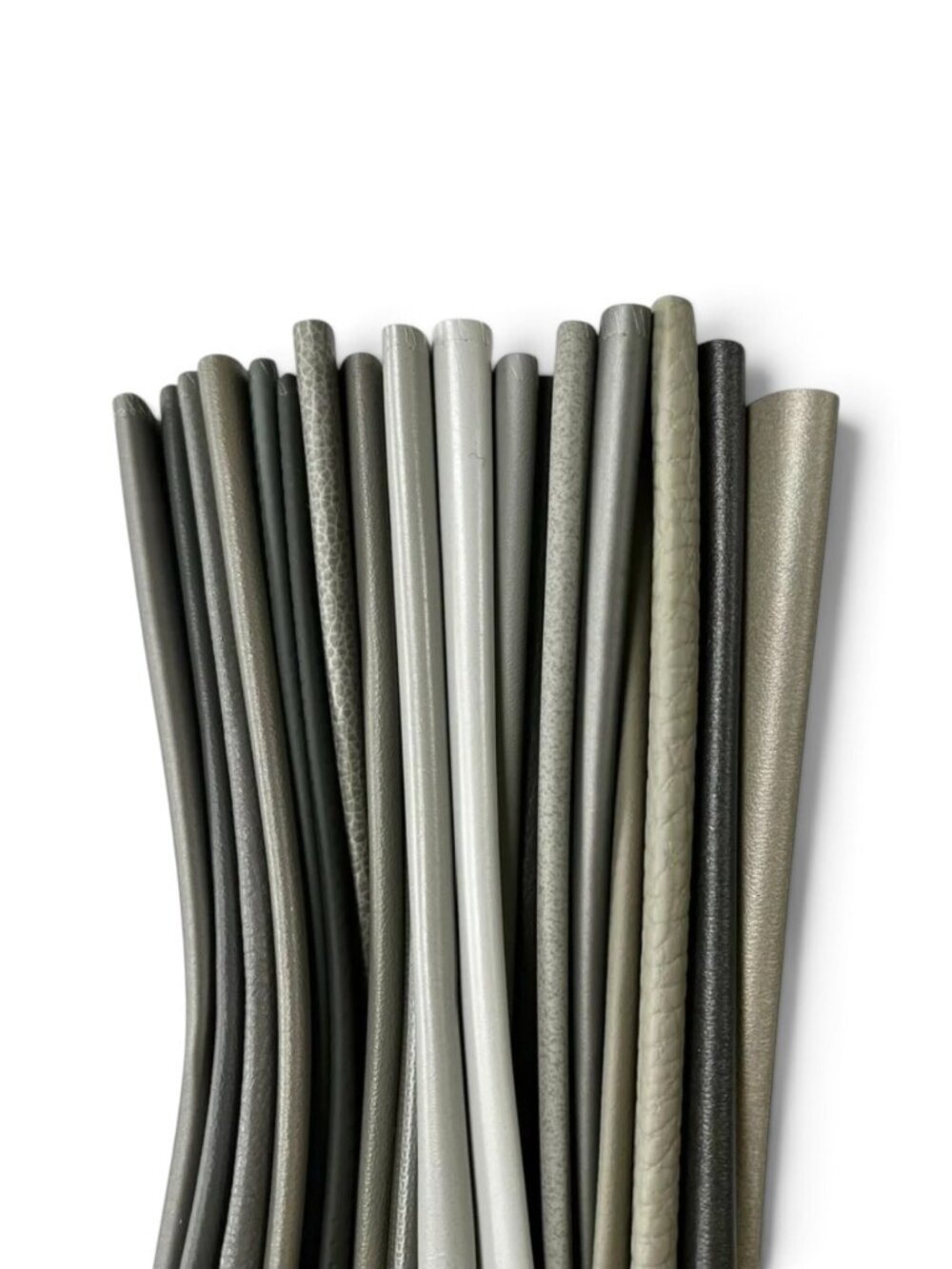 20 Designer Gray Faux Leather Fabric Swatches Quilting Crafts Sewing Upholstery